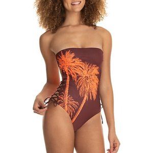 NWT Maaji Arista Fire Breathing One Piece Swimsuit